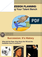 Succession Planning:: Building Your Talent Bench