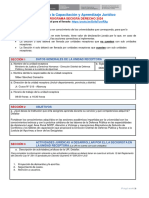 Plan de Capacitacion y Aprendizaje Juridico de La Direccion Distrital de Defensa Publica y Acceso A La Justicia de Apurimac