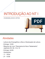 Introdução Ao NT I