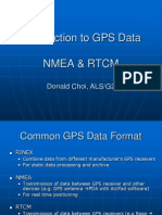 Introduction To GPS Data Nmea & RTCM: Donald Choi, ALS/G2