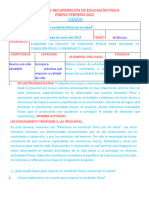 CARPETA DE RECUPERACION - EDUCACIÓN FÍSICA - 5to