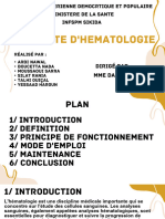 Automate D'hématologie