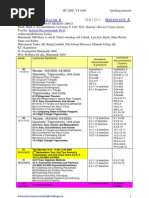 Mathematics Course A Matematik A: Behzad Massoumzadeh, PH.D