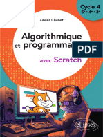 Algorithmique Et Programmation Avec Scratch 2023 Xavier Chanet