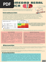 Cartel Enfermedad Renal Crónica