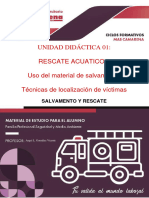 Ud. 1 Rescate Acuatico. Material.