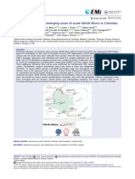 Oropouche Virus As An Emerging Cause of Acute Febrile Illness in Colombia