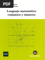 Lenguaje Matemático Conjuntos y Números, Miguel Delgado Pineda