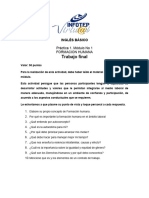 Actividad Final Modulo 1 Formación Humana