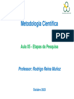 Metodologia Científica Aula05