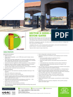 Centurion High Volume Industrial Traffic Barriers SECTOR II