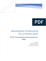 GP1U4. Presentación Del Proyecto en Taller (Equipos en Tableros) - (Realizada)