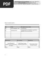 Procedimiento de Excavaciones - PR-PS-002