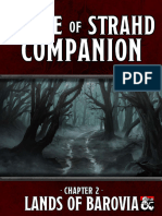 Curse of Strahd Companion Chapter 2 - Lands of Barovia