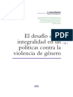 M4.U4.MALACALZA El Desafío de La Integralidad en Las Políticas Contra La Violencia de Género