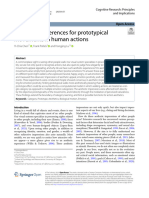 Aesthetic Preferences For Prototypical Movements in Human Actions