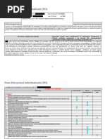 PEI - Plano de Ensino Individualizado - Modelo 02