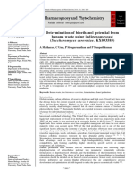 Determination of Bioethanol Potential From Banana Waste Using Indigenous Yeast (Saccharomyces Cerevisiae. KX033583)