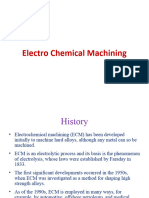 Electro Chemical Machining