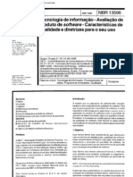 NBR 13596 - Tecnologia de Informacao - Avaliacao de Produto de Software - Caracteristicas de Qual