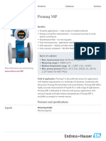 Endress-Hauser Promag 50P EN