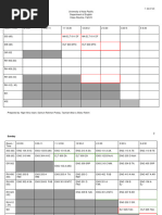 Revised Routine Fall 23