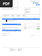 Invoice No. TAH/2017/066344 Nazia Awais: Sold By: Invoice Date: Due Date: Source Document