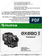 Fujifilm Gx680 II