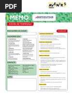 Memo Parcoursup Eleves 050124