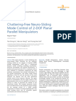 Chattering-Free Neuro-Sliding Mode Control of 2-DOF Planar Parallel Manipulators