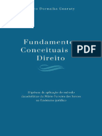 Fundamentos Conceituais Do Direito Hipótese de Aplicação Do Método Decadialético de Mario Ferreira Dos Santos Ao Fenômeno... (Kaleo Dornaika Guaraty) (Z-Library)