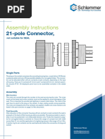 21 - Pole Connector Non Seal Bedienungsanleitung e