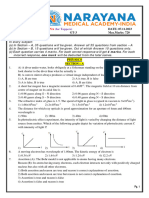 GT-3 Question Paper