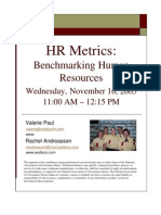 HR Metrics - Presentation