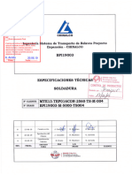 Especificacion Tecnica Soldadura