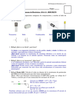 Nombre - Curso - 3º ESO Examen de Electrónica RESUELTO