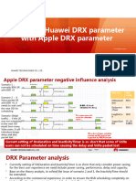 DRX Influence - Compare Huawei DRX Parameter With Apple DRX Parameter