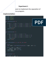 Principles of Compiler Construction Lab File NSUT