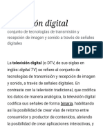 Televisión Digital - Wikipedia, La Enciclopedia Libre