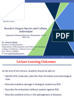 Lecture 24-Reactive Oxygen Species and Cellular Antioxidants-Dr Aljada