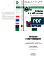 Initiation À La Petrographie