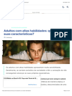 Adultos Com Altas Habilidades: Quais São Suas Características?