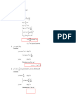 Solved Elementary DE Problems