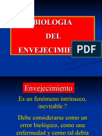 Biologia Del Envejecimiento