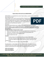 Hyaluronidase Informed Consent (DISOLVIDASE)