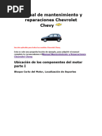 Manual de Mantenimiento y Reparaciones Chevrolet Chevy