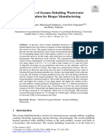 Analysis of Sesame Dehulling Wastewater Utilization For Biogas Manufacturing