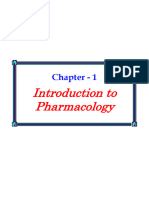 Introduction To Pharmacology