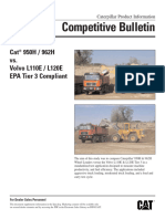 Cat - 950H - 962H - Compettive Bulletin - TEJB9281