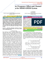 Adaptive Carrier Frequency Offset and Channel Estimation For MIMO-OFDM System Paper 2